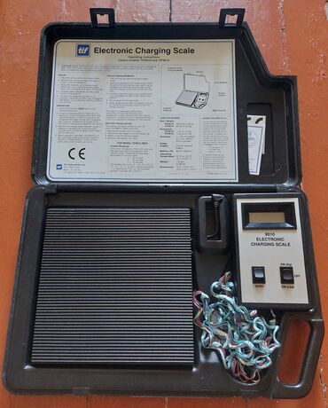 sıfır: TIF 9010 Electronic Charging Scale – elektron soyuducu qazların