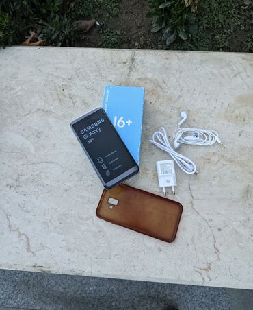 j6 samsung: Samsung Galaxy J6 Plus, 32 GB, rəng - Göy, Sensor, Barmaq izi, İki sim kartlı