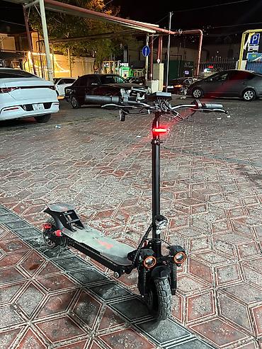 Elektrikli samokatlar: Elektrik skuter – güclü şəhər və off-road istifadə üçün - İkiqat ön — 1