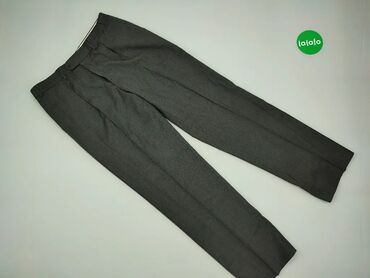 Spodnie: Spodnie, S (EU 36), wzór - Jednolity kolor, kolor - Czarny
