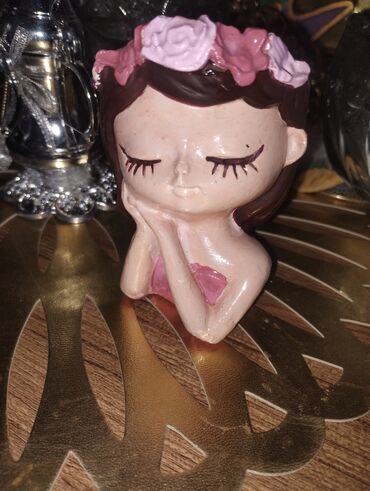 антиквариат в баку: Məhsul: Bəzək heykəlciyi və şam kompozisiyaları - Dizayn: Gözləri