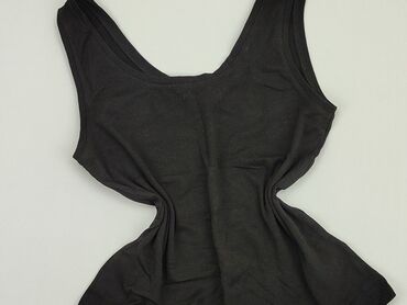 beżowa bluzki z krótkim rękawem: Blouse, M (EU 38), condition - Very good