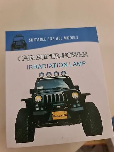 ekskavator: CAR SUPER-POWER “Irradiation Lamp” – LED proyektor işıq - Tətbiq — 5