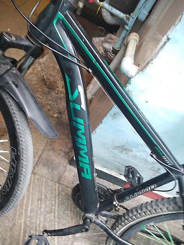 summa velosiped: SUMMA SM-901 dağ velosipedi - Alüminium alaşımlı çərçivə, qara-yaşıl — 4