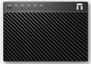 Modemi, ruteri i mrežni uređaji: Mrežni switch 5-portni, kompaktan i tih (fanless) - 5x RJ45 Ethernet — 7