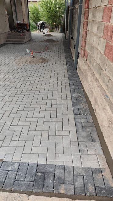 Брусчатка кирпич: Брусчатка кирпич, Дорожная, Бетонная, Литая, Новый, Укладка, Гарантия, Бесплатный выезд at lalafo.kg — 5 Брусчатка кирпич: Брусчатка кирпич, Дорожная, Бетонная, Литая, Новый, Укладка, Гарантия, Бесплатный выезд — 5
