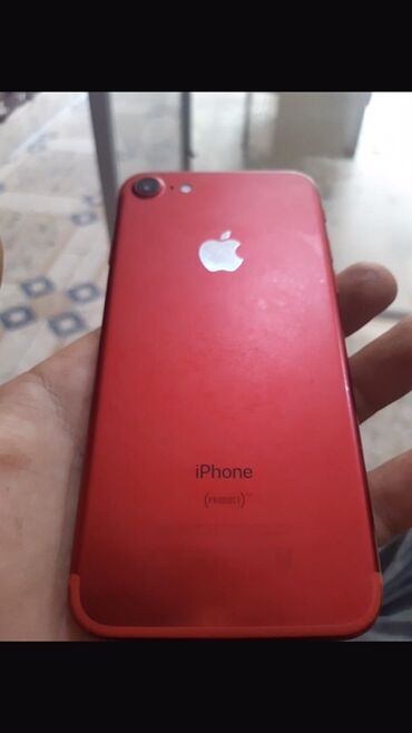 islenmis lazer epilyasiya aparati: IPhone 7, 128 ГБ, Красный, Отпечаток пальца