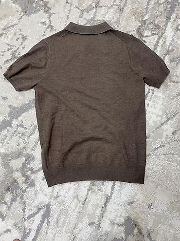 кол саатар: Мужское поло U.S. Polo Assn. - Цвет: тёмно-коричневый - Классический — 5