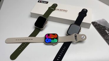 Другие смарт-часы: Smart watch оригинал ✅ Версия : Hk9 pro♥️ цвета : серый ⬜ черный ⬛ — 19