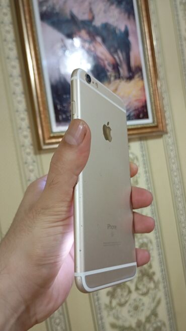 telefonların satisi: IPhone 6s Plus, < 16 GB, Qızılı, Barmaq izi