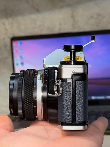 Fotokameralar: Olympus Om-10 Məlumatlar: 1979-cu il istehsal və səliqəli saxlanılıb — 10