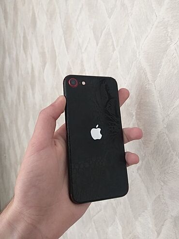 Apple iPhone: IPhone SE 2022, 128 ГБ, Красный, Отпечаток пальца, Беспроводная зарядка