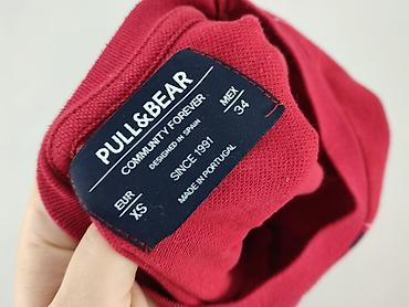 szara bluza pull and bear: PULL&BEAR, T-shirt damski, rozmiar XS — 5