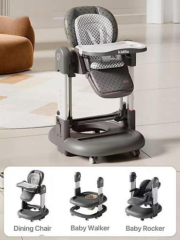 Столы для кормления: Qidalanma oturacağı Kidilo Kidilo 3-in-1 Multifunctional qidalanma — 1
