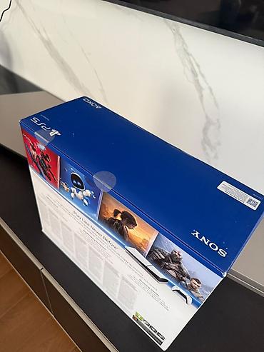 5 1: Sony PlayStation 5 (PS5) oyun konsolu - Saxlama həcmi: 1 TB - 4K 120 — 3