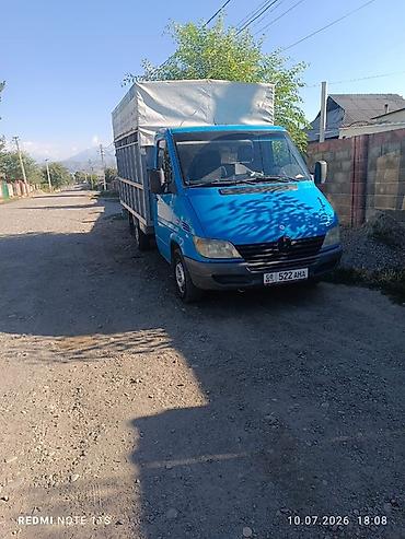авто телешка: Легкий грузовик, Mercedes-Benz, Стандарт, Б/у — 1