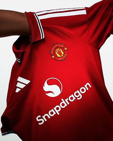 united: Мужская футболка, Adidas, Новый, цвет - Красный, Платная доставка — 4