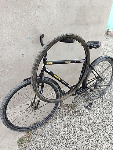 kross velosipēdi: Şəhər tipli klassik velosiped - Rəng: qara - Çərçivə: polad, düz top — 1