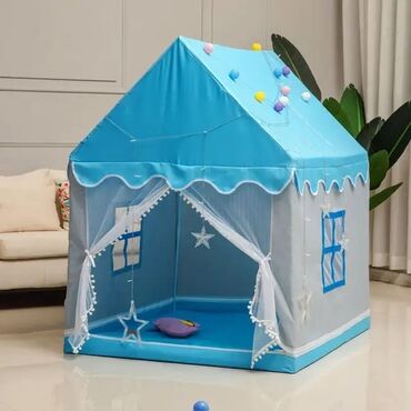 детская палатка с тоннелем: Uşaqlar üçün çadır. 2 rəngi var. Ölçü 120×100×130 sm. Qiymət: 30