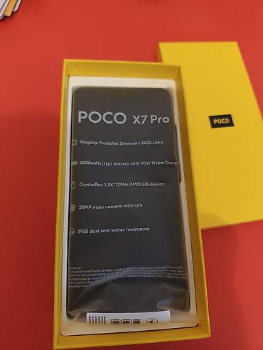 Poco: Poco X7 Pro, Новый, 256 ГБ, цвет - Желтый, 2 SIM — 2