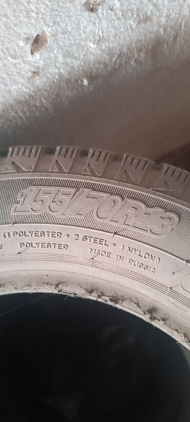 шина на матиз: Шины 155 / 70 / R 13, Зима, Б/у, Комплект, Легковые, Япония, Yokohama