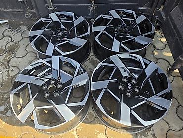 Комплект оригинальных литых дисков Hyundai (4 шт.). - Диаметр: 18"