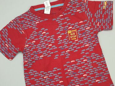 top koronkowy czerwony: T-shirt, Palomino, 5-6 years, 110-116 cm, condition - Good
