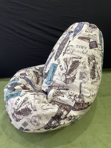 Бинбэги: Бинбэг, Новый, Платная доставка, Самовывоз, цвет - Белый — 14