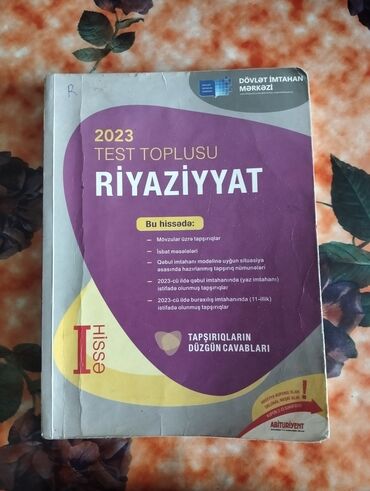 Testlər: Yeni riyaziyyat topluları ikisi bir yerde 8 manat lalafo.az -da Testlər: Yeni riyaziyyat topluları ikisi bir yerde 8 manat