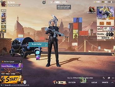 saat seti: PUBG Mobile hesabı – zəngin kolleksiya və yüksək səviyyəli inventar - — 1