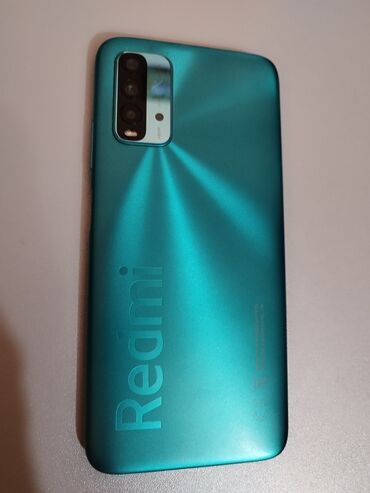 ударопрочный телефон: Xiaomi, Redmi 9T, 128 ГБ, цвет - Голубой, 2 SIM