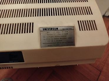 Stari uređaji: Retro tv stari Universum televizor.Prodaje se kao dekoracija jer vise — 7