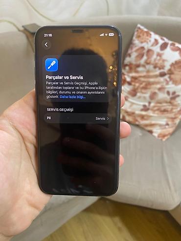 iphone 11 pro kabro: IPhone 11 Pro, 64 GB, Matte Midnight Green, Zəmanət, Simsiz şarj, Face ID — 6