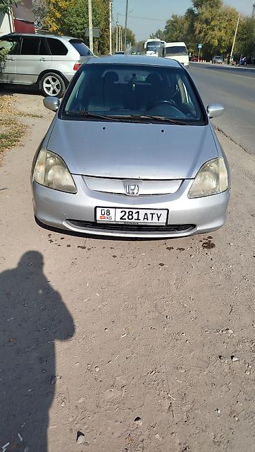accord wagon: Honda Civic: 2002 г., 1.5 л, Механика, Газ, Хэтчбэк — 3