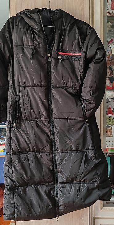prada kurtka: Plaş, Prada, L, rəng - Qara — 1