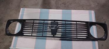 maşın ucun led işıqlar: VAZ/Lada Niva üçün ön radiator barmaqlığı (reşotka). Qara rəngli — 3