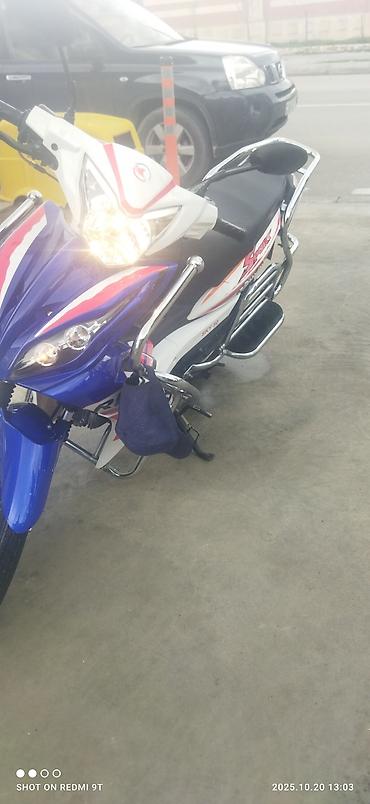 Mopedlər,skuterlər: Satılır 8 aydır almışam heç bir prablemi yoxdur 110 kubdur kuryerə — 5