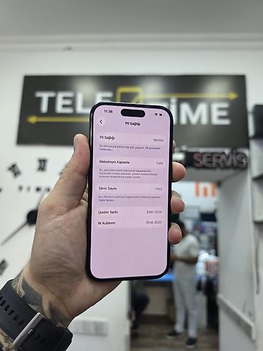 iphone 6 gence: IPhone 16, 128 GB, Black Titanium, Zəmanət, Simsiz şarj, Face ID — 2