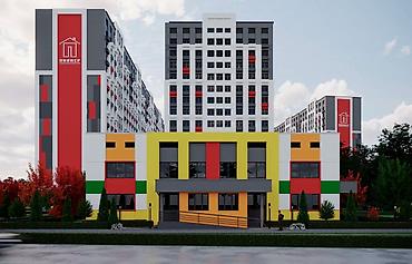 жк амир сити: 1 комната, 35 м², 11 этаж, ПСО (под самоотделку) — 4