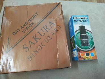dürbin: Sakura Binoculars + Suya davamlı Monokulyar dəsti Məhsul haqqında: - — 1