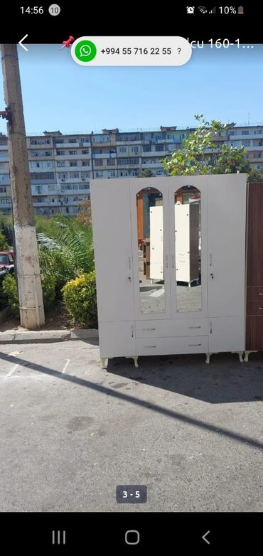 Dolablar: 📌160 Azn (₼) baslayan qiymetler 📌2 qapi olan dolab seher daxili — 2