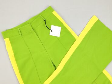 legginsy bezszwowe z wysokim stanem push up: Material trousers for women, size M (EU 38)
