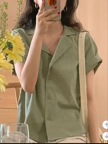 düyməli: XL 100% pambıq. Yeni — 2