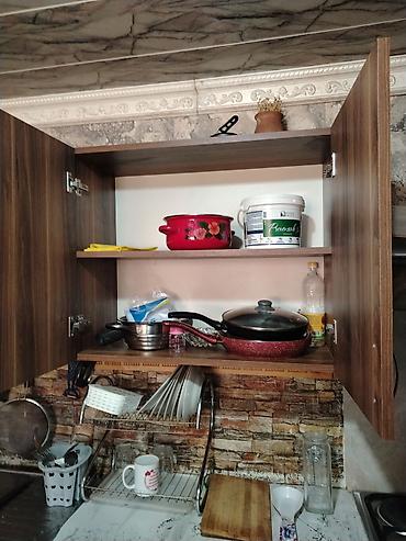 Mətbəx mebeli: Mətbəx mebel dəsti – qoz ağacı rəngində MDF/Laminat örtüklü. - Üst və — 3