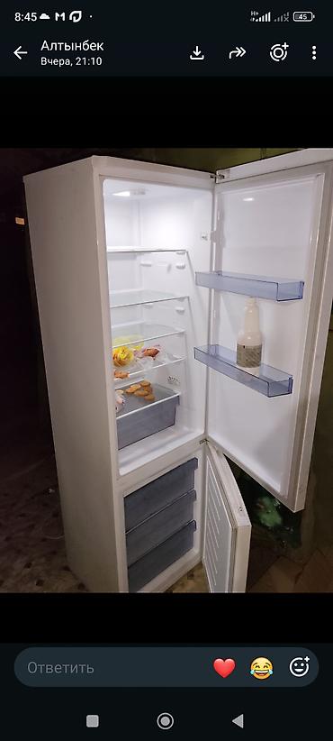 полочки в холодильник: Холодильник Beko, Б/у, Двухкамерный — 1