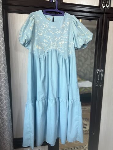 Повседневные платья: Повседневное платье, Турция, Осень-весна, Длинная модель, Платье-комбинация, L — 5