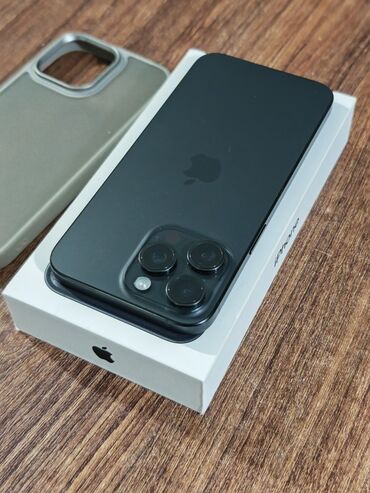 Apple iPhone: Apple iPhone iPhone 15 Pro Max, 256 GB, Black Titanium — 6