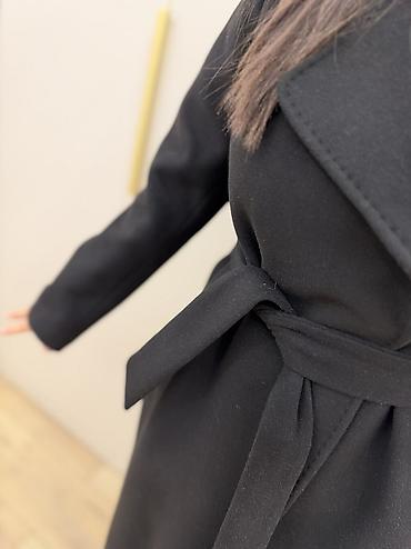 Пальто: Пальто, Халат, Осень-весна, Длинная модель, С поясом, L, XL, 2XL — 10