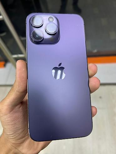 honor ×8: IPhone 14 Pro Max, 256 GB, Deep Purple, Simsiz şarj — 1