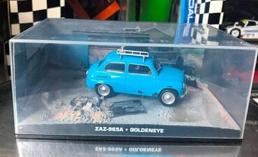 модель: Коллекционная модель ZAZ-965A blue 1962 James Bond serie - Goldeneye